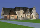 Uni-vative Designs large Custom Home